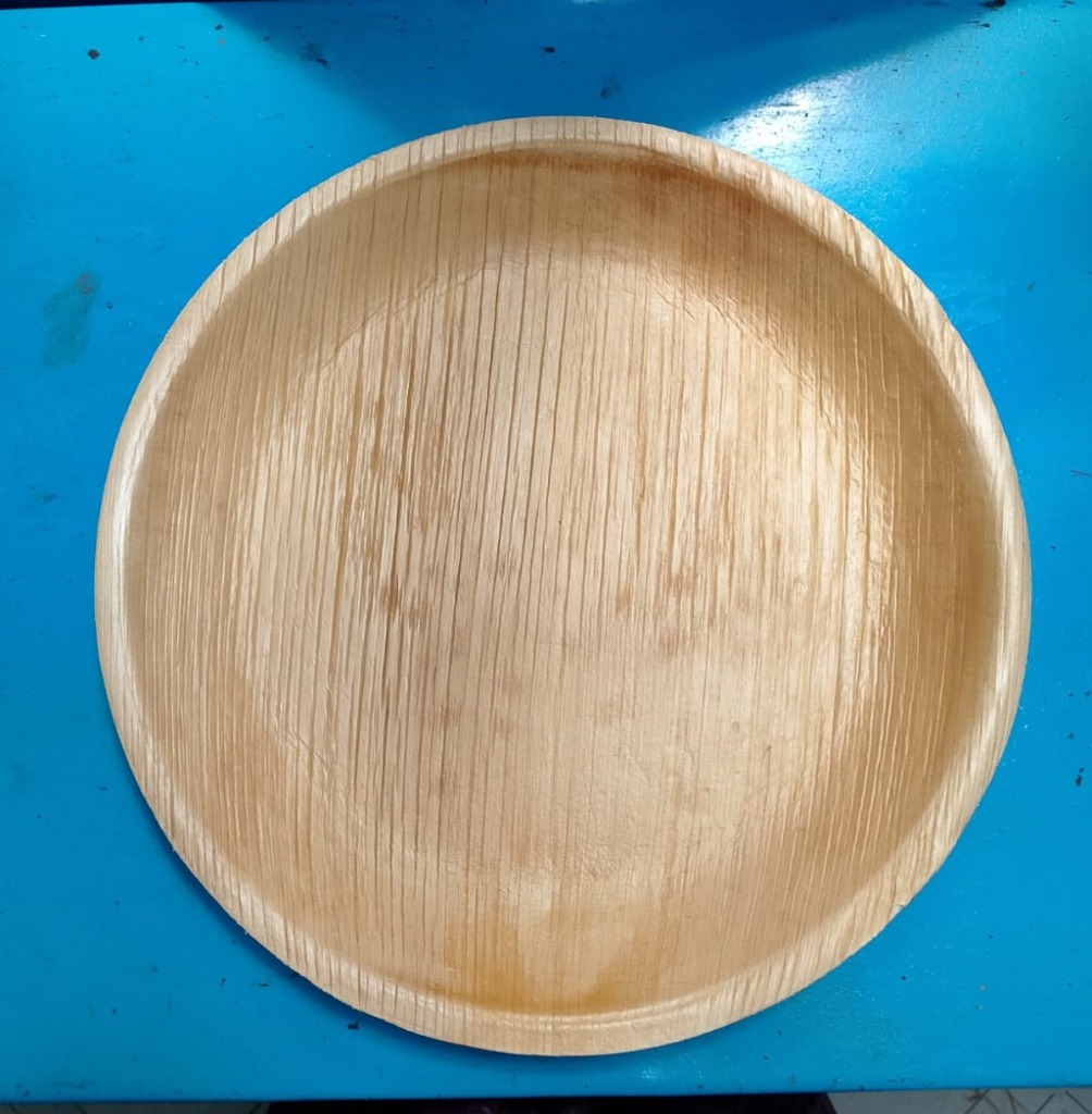 Areca Leaf Deep Round Plate (10")